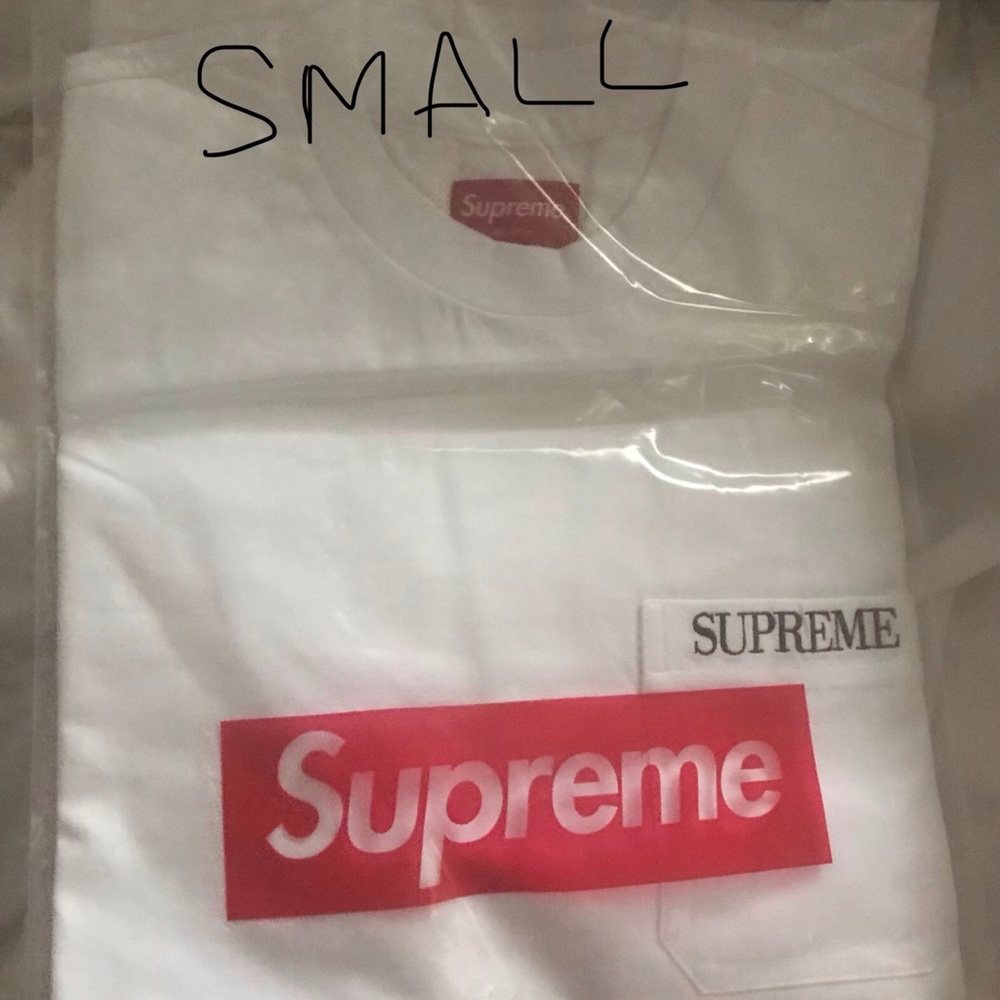 Supreme Embroidered Pocket T-shirt